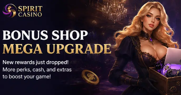 SPIRIT Casino Bonuses banner